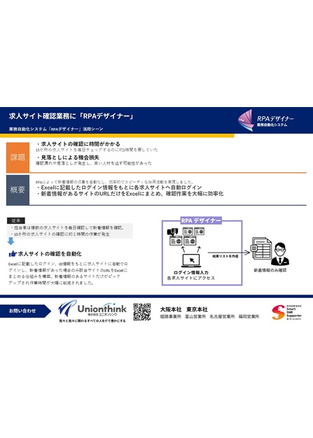 求人サイト確認業務